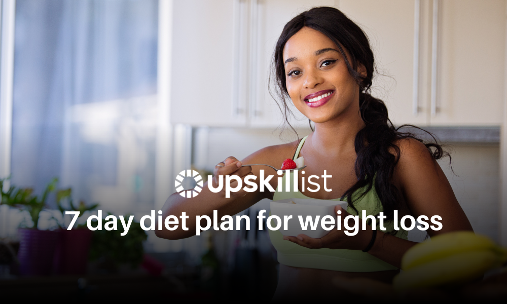 7-Day Diet Plan For Weight Loss