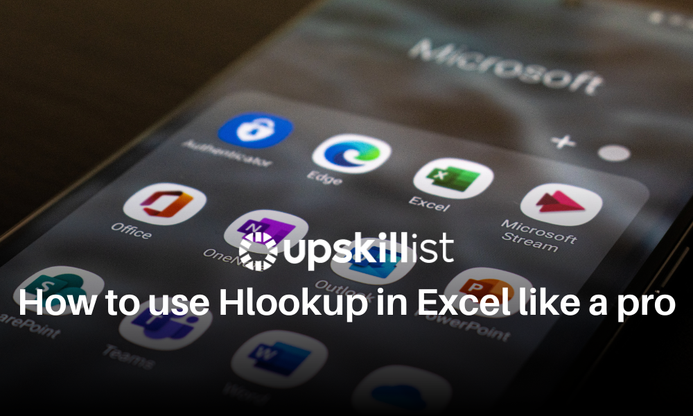 How to use Hlookup in Excel like a pro